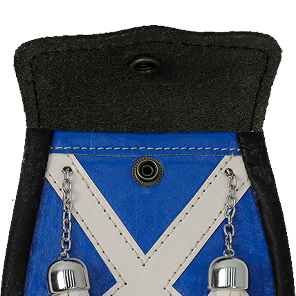 Babies Kilt Saltire Sporran With 2 Tassels & Belt