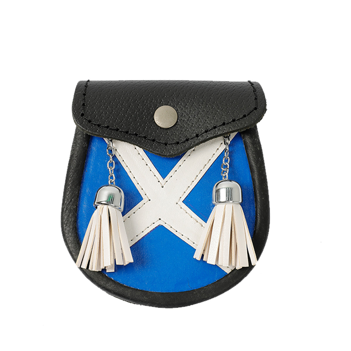 Babies Kilt Saltire Sporran With 2 Tassels & Belt