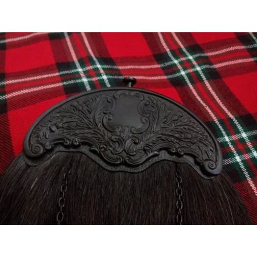 Black Horse Hair Sporran