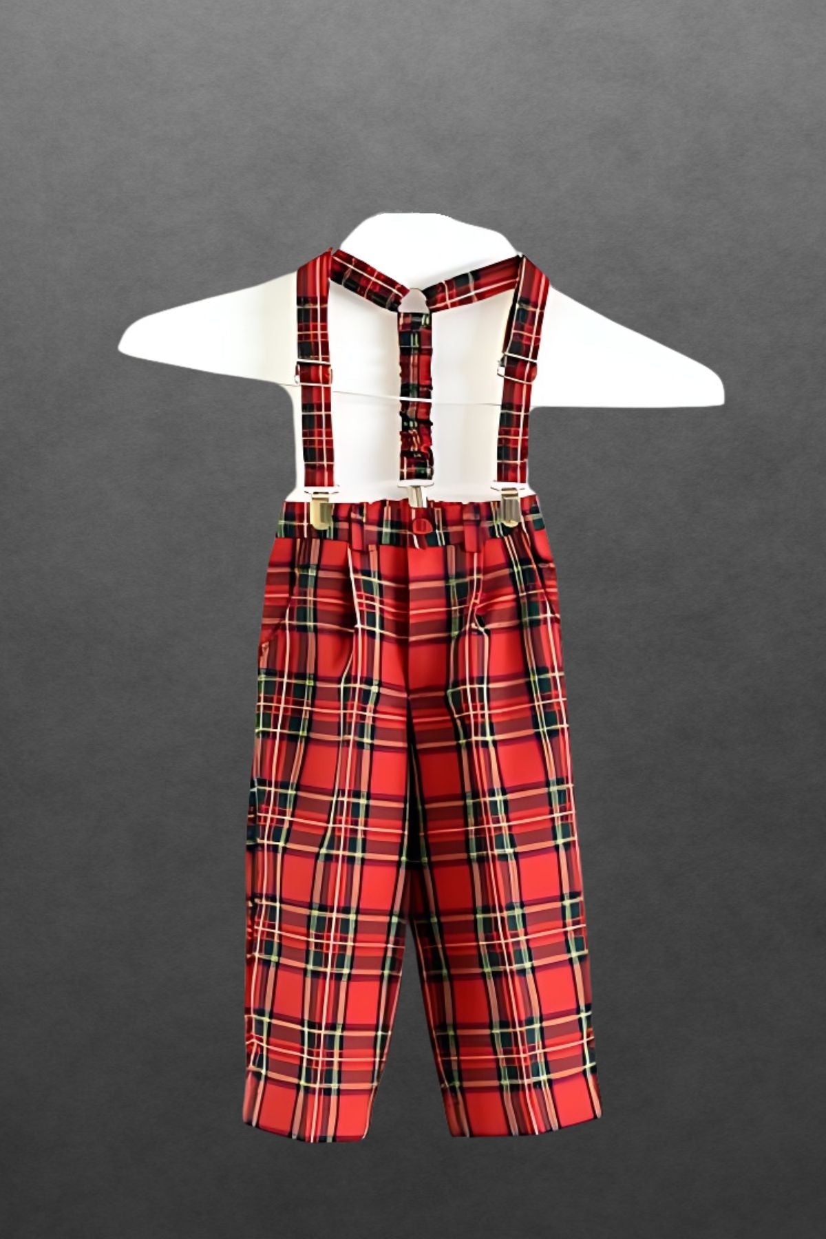 Boy's Tartan Braces