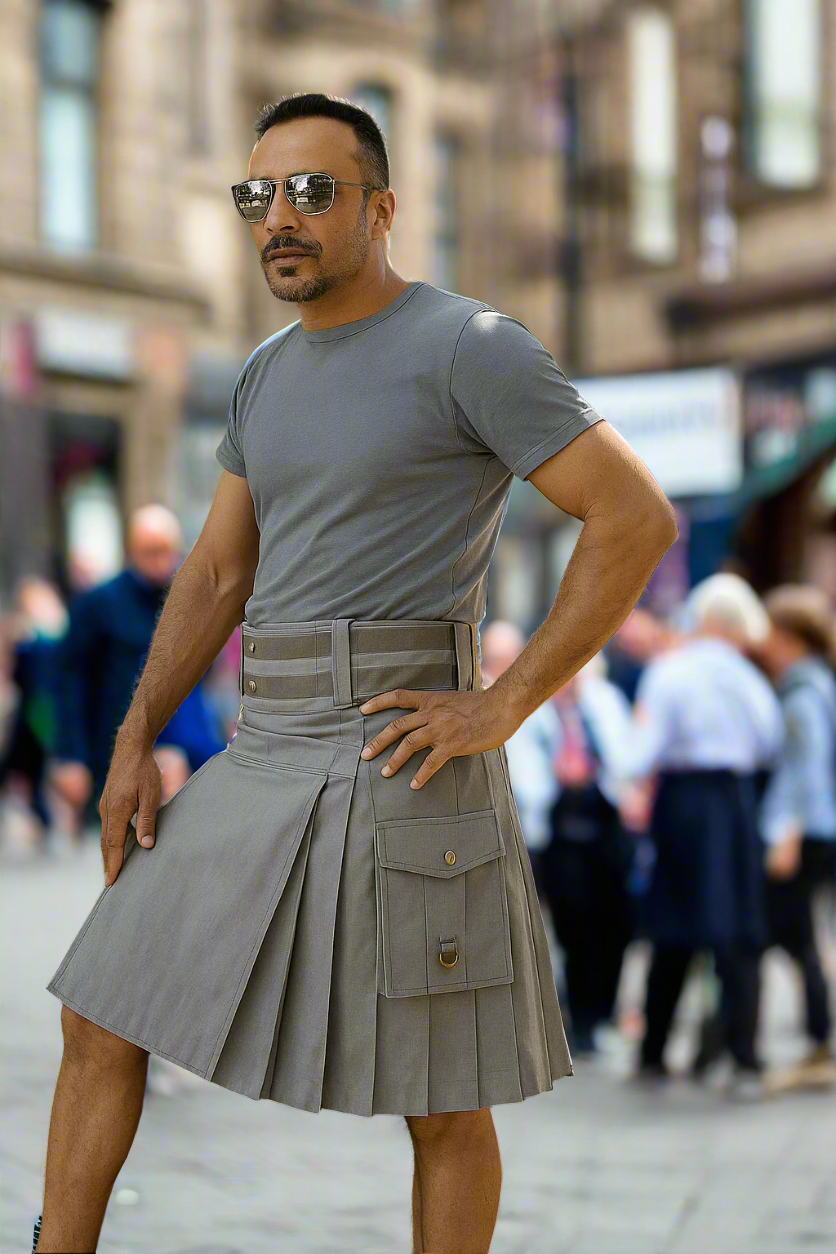 Street Style Utility Kilt