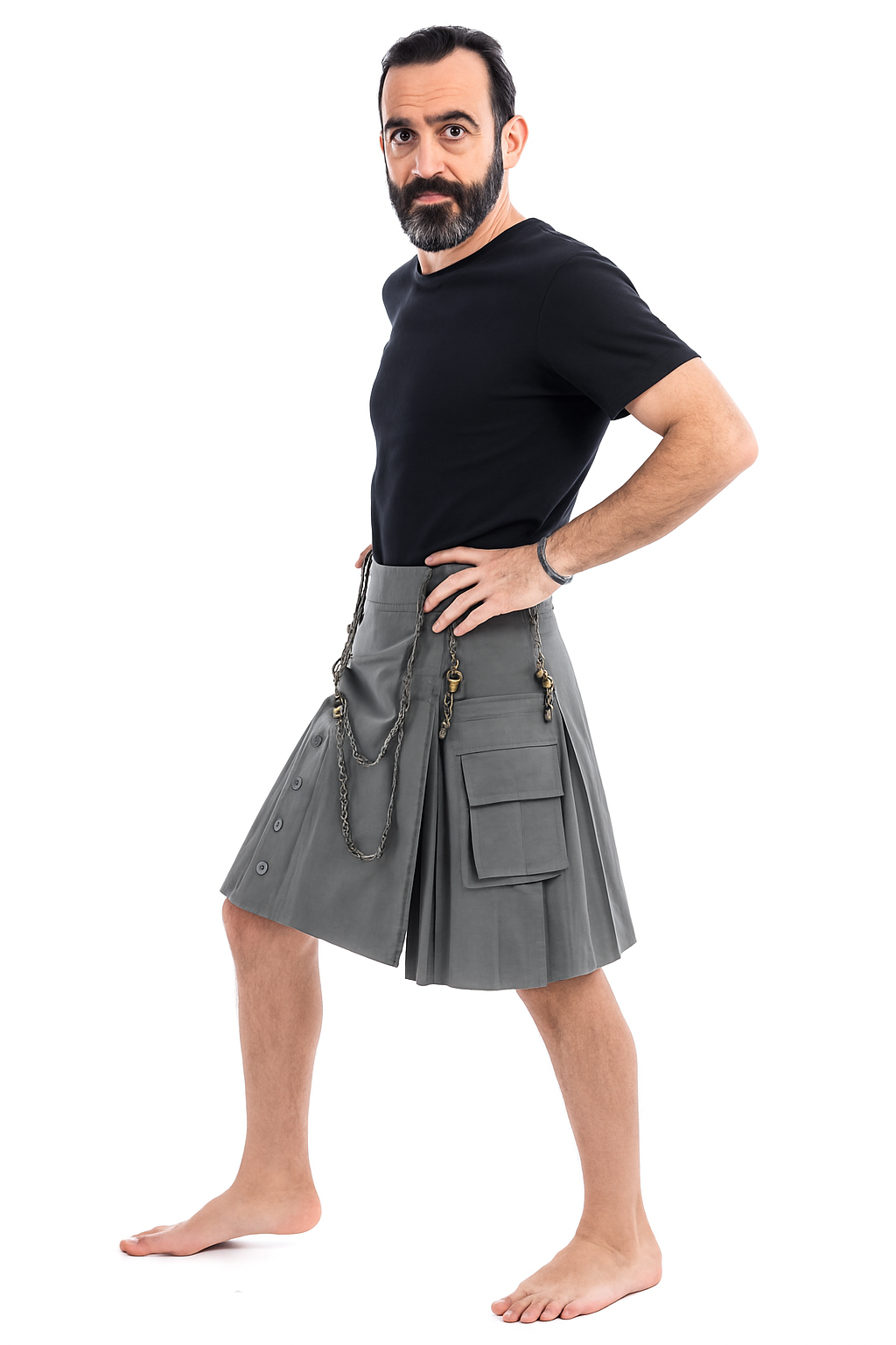 Raven Gothic Kilt