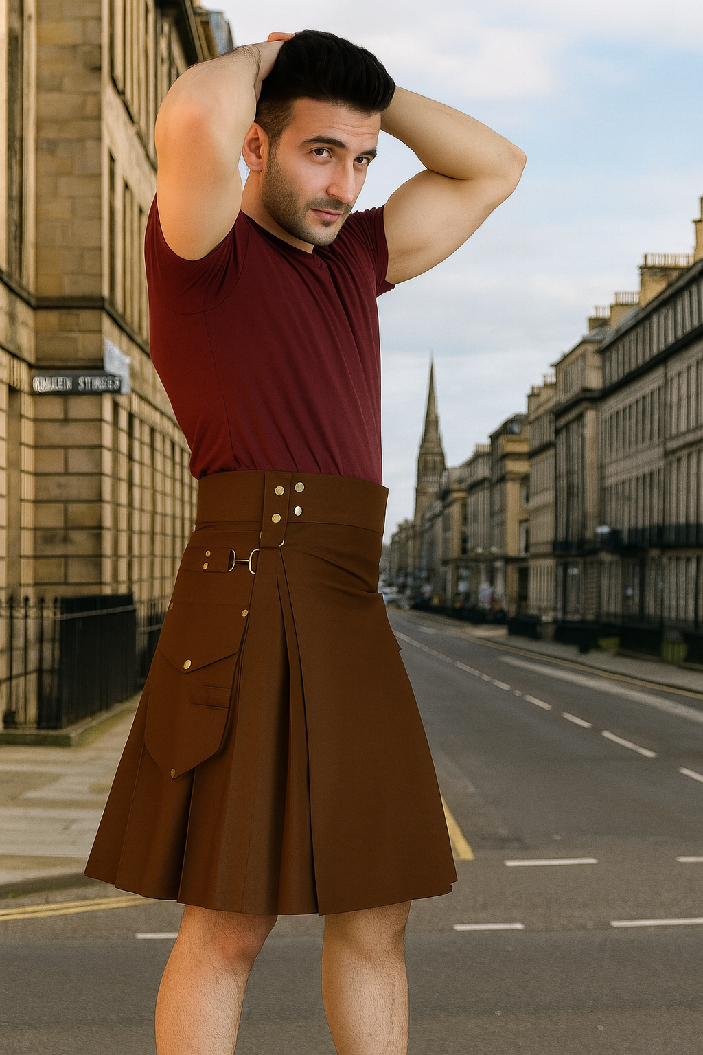Decent Men Utility Kilt