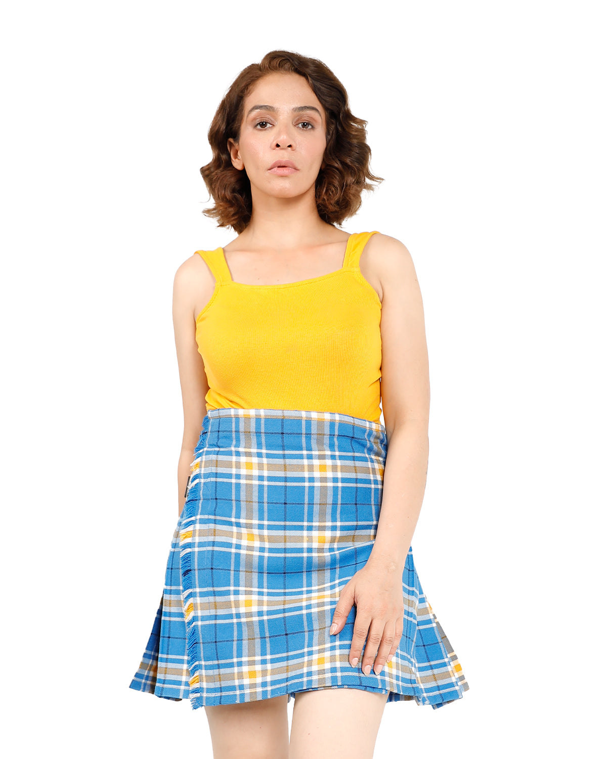 Classic Buckle-up Pleat Kilt