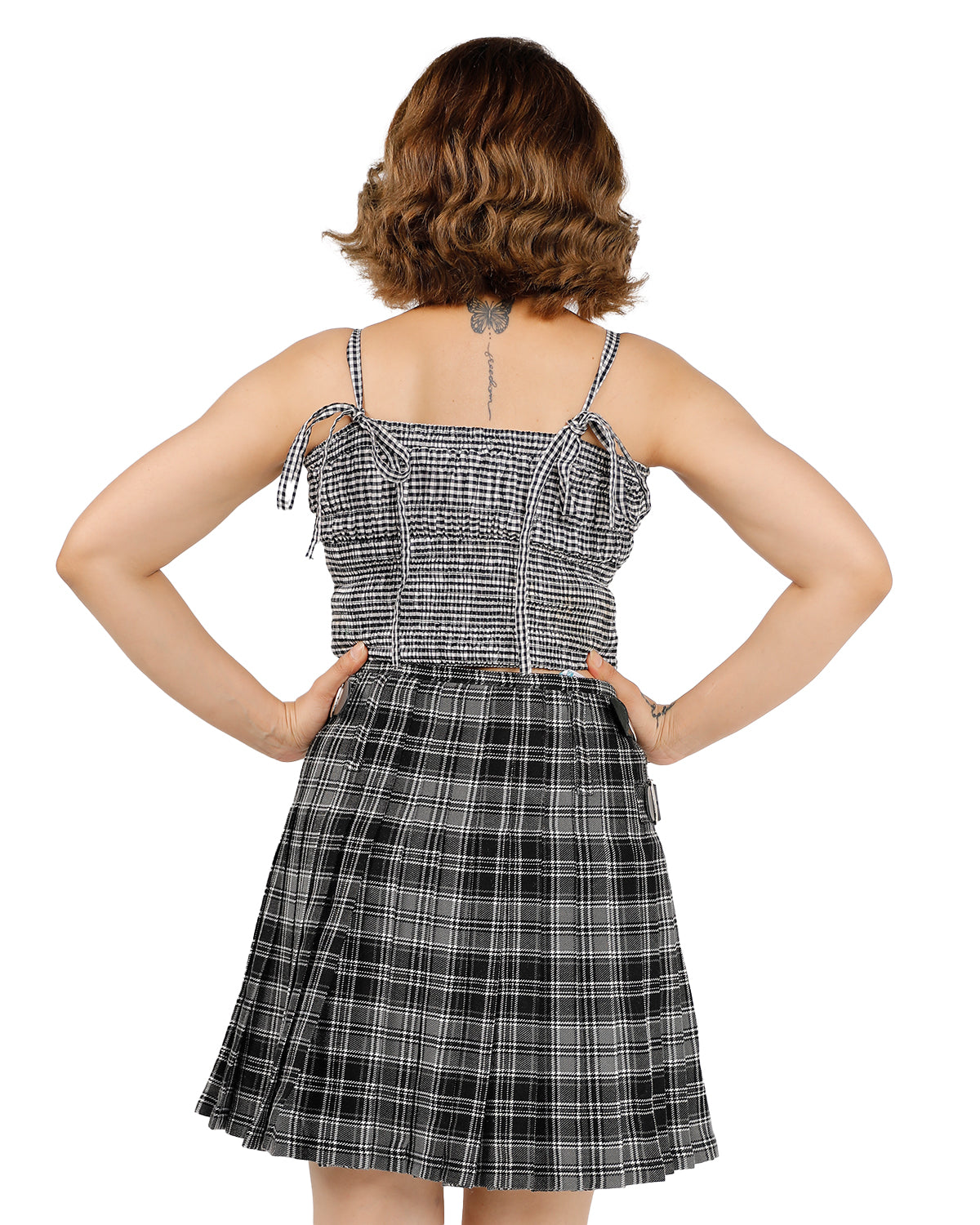 Classic Buckle-up Pleat Kilt