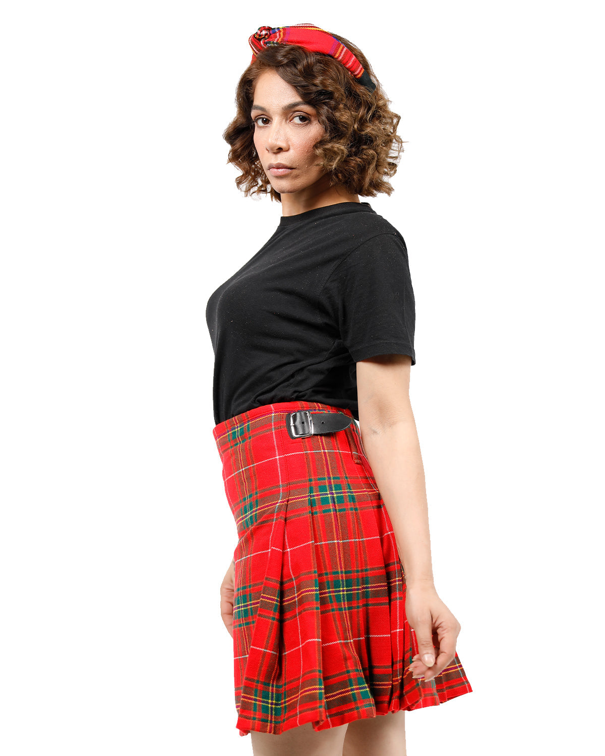 Classic Buckle-up Pleat Kilt