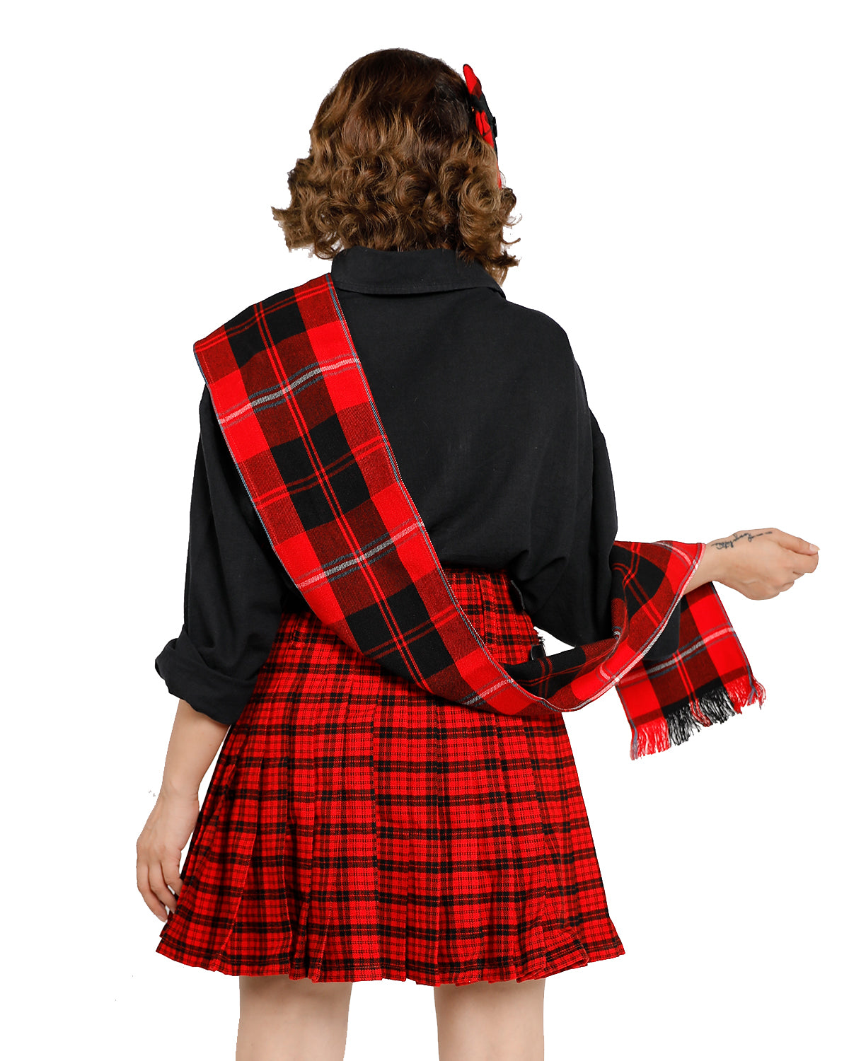Classic Buckle-up Pleat Kilt