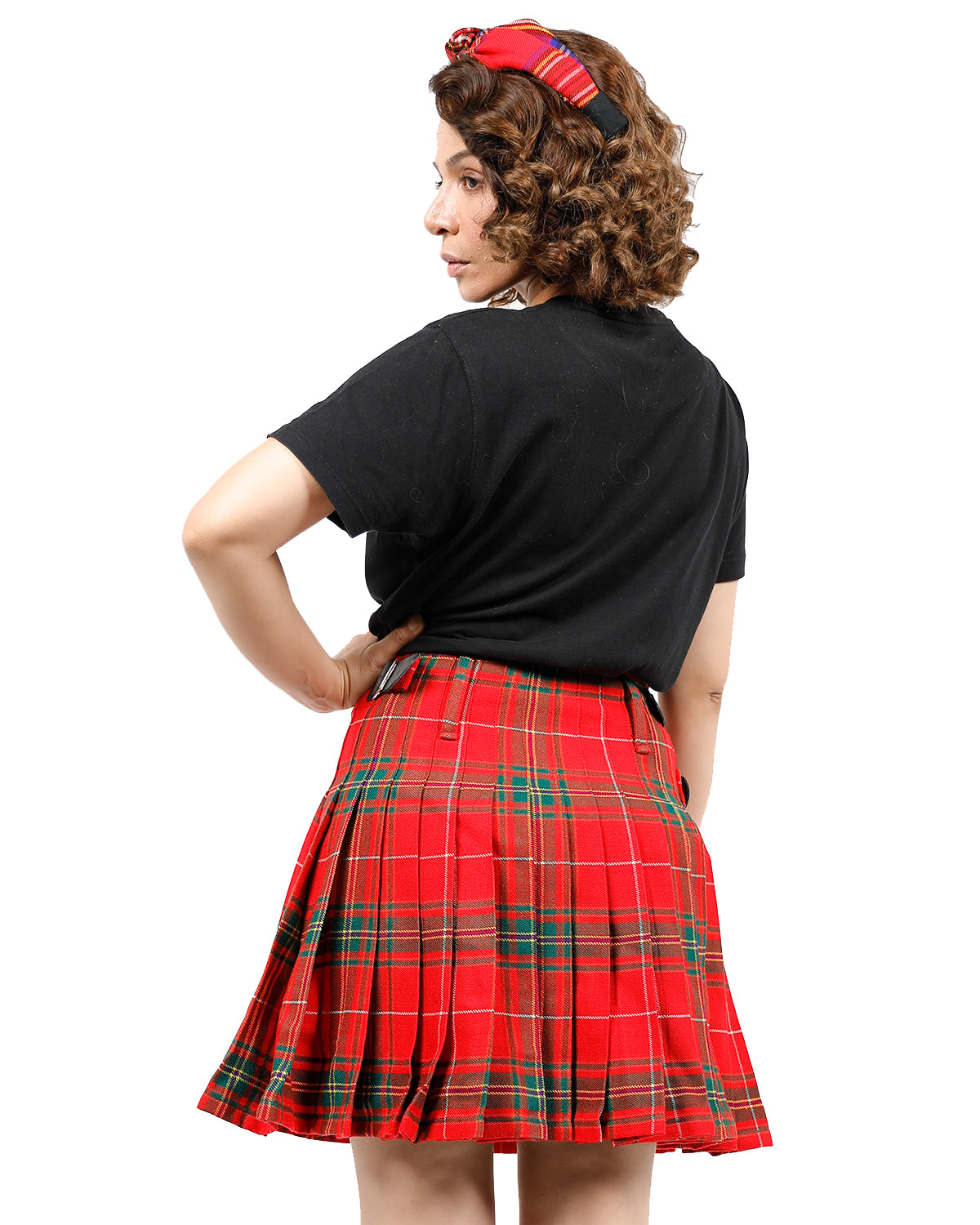 Classic Buckle-up Pleat Kilt