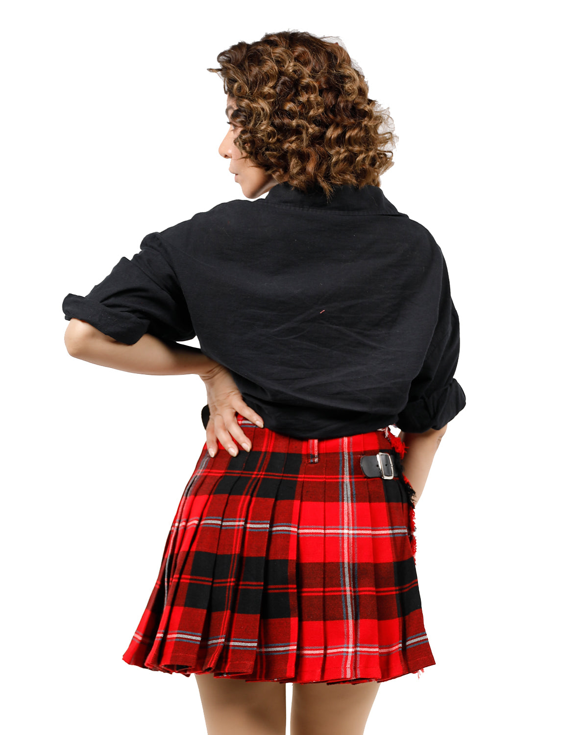 Classic Buckle-up Pleat Kilt