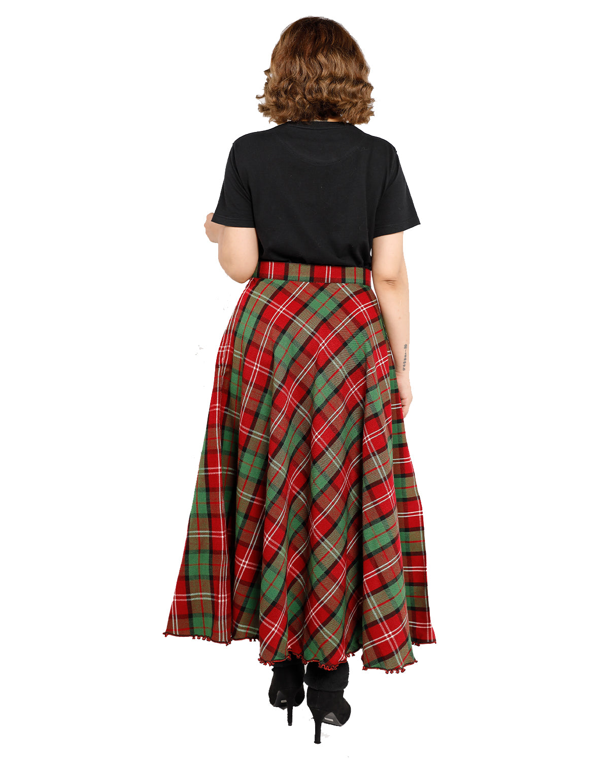 Side Fasten Maxi Skirt β Vintage Urban Style