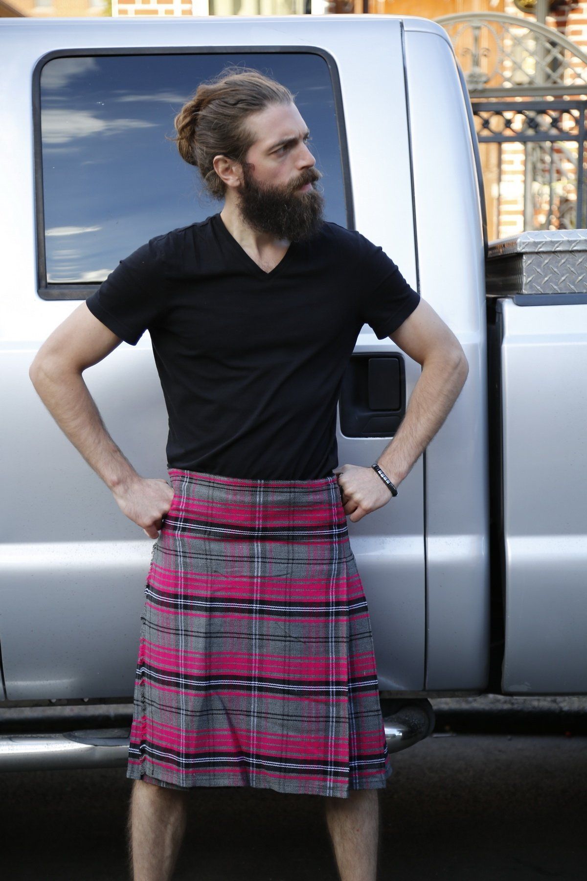 Ailsa Pink Bespoke Kilt