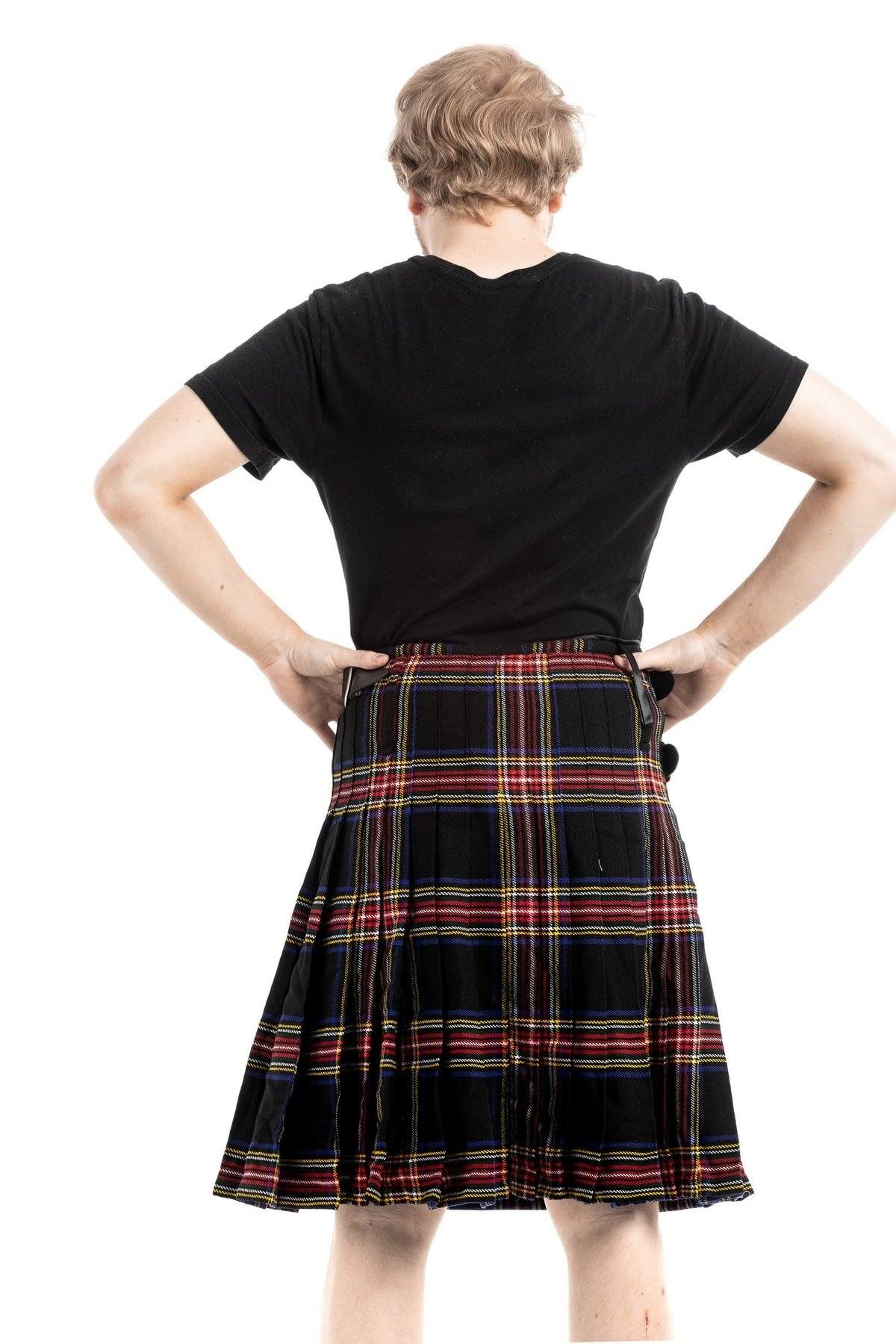 Stewart Black Bespoke Kilt
