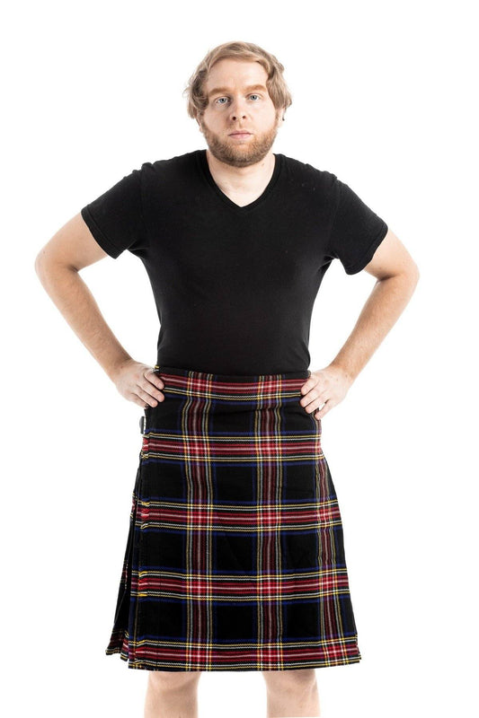 Stewart Black Bespoke Kilt