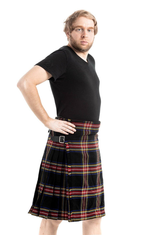 Stewart Black Bespoke Kilt