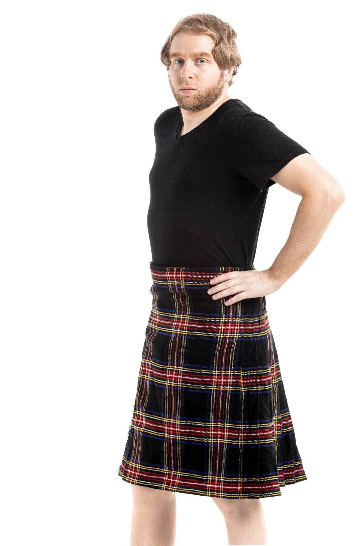 Stewart Black Bespoke Kilt