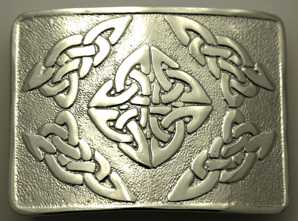 Celtic Knot Buckle For Kilt Belt