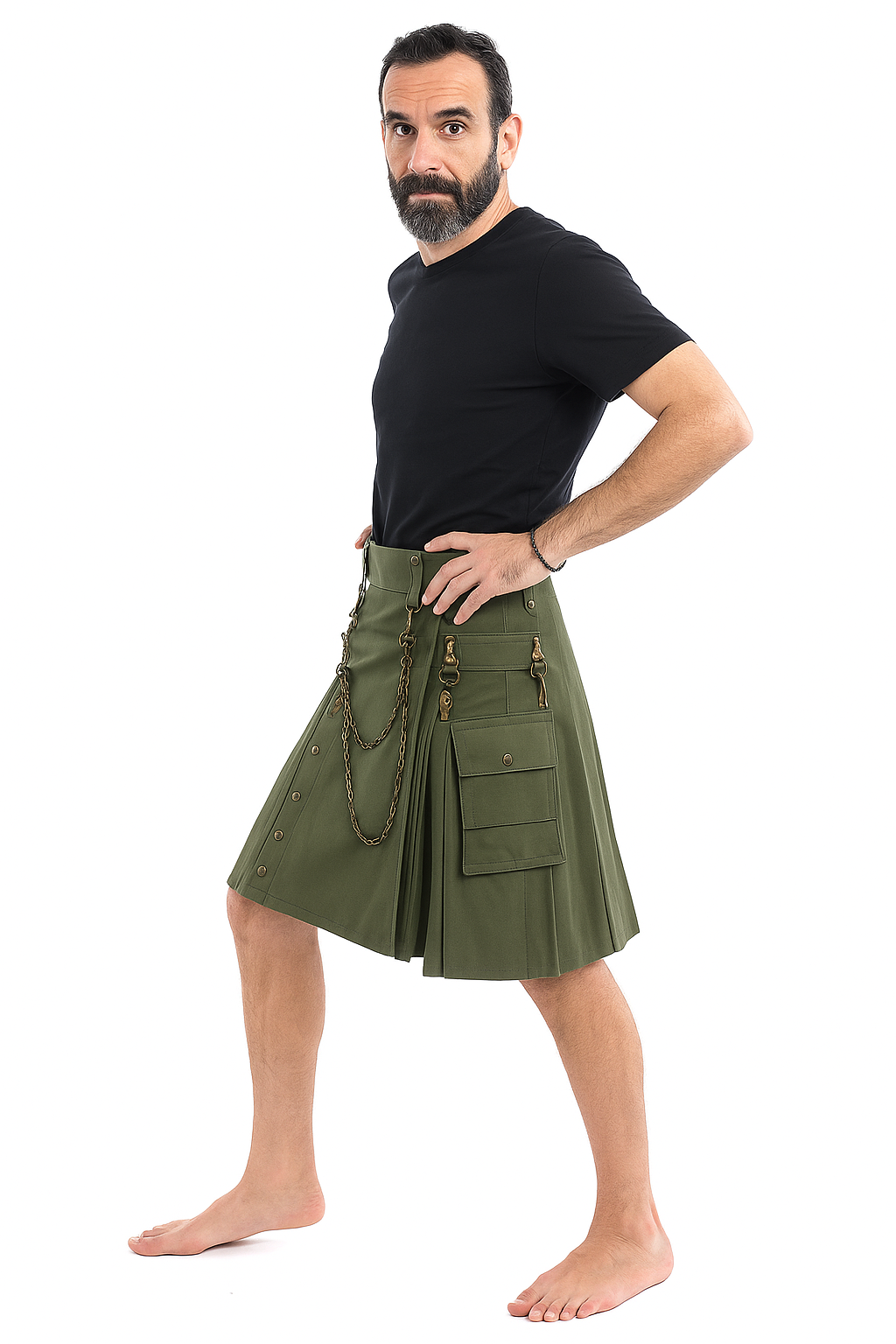 Raven Gothic Kilt