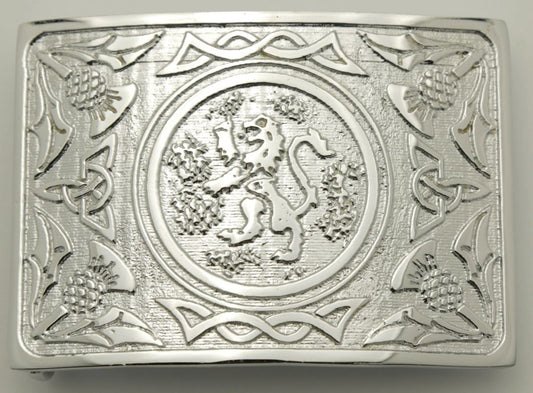 Highland Lion Rampant Buckle For Kilt Belt