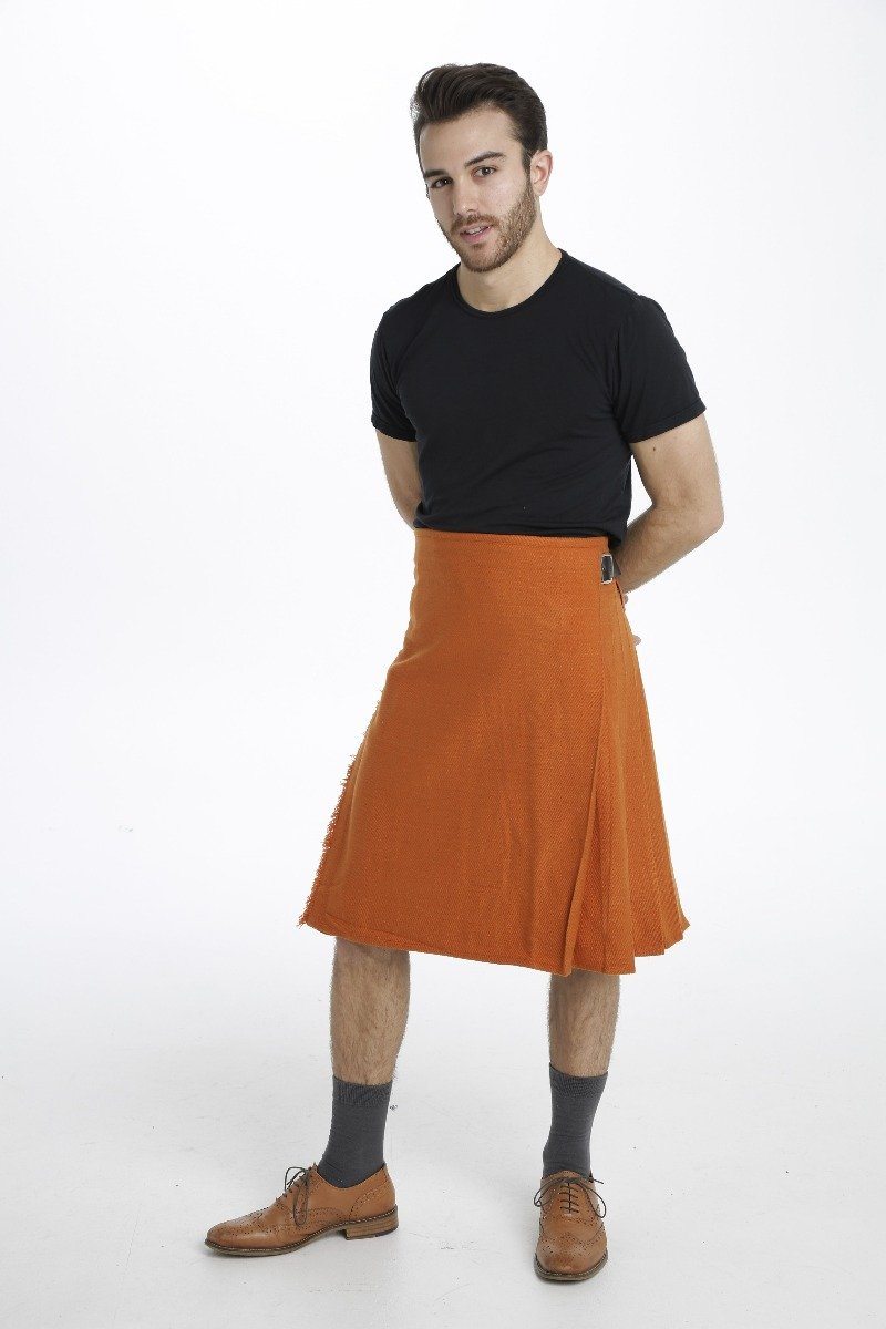 Irish Saffron Bespoke Kilt