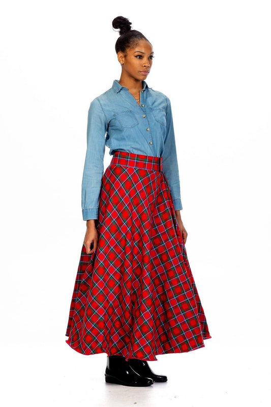 Pleated Everyday Skirt – Relaxed Fit & Classic Style