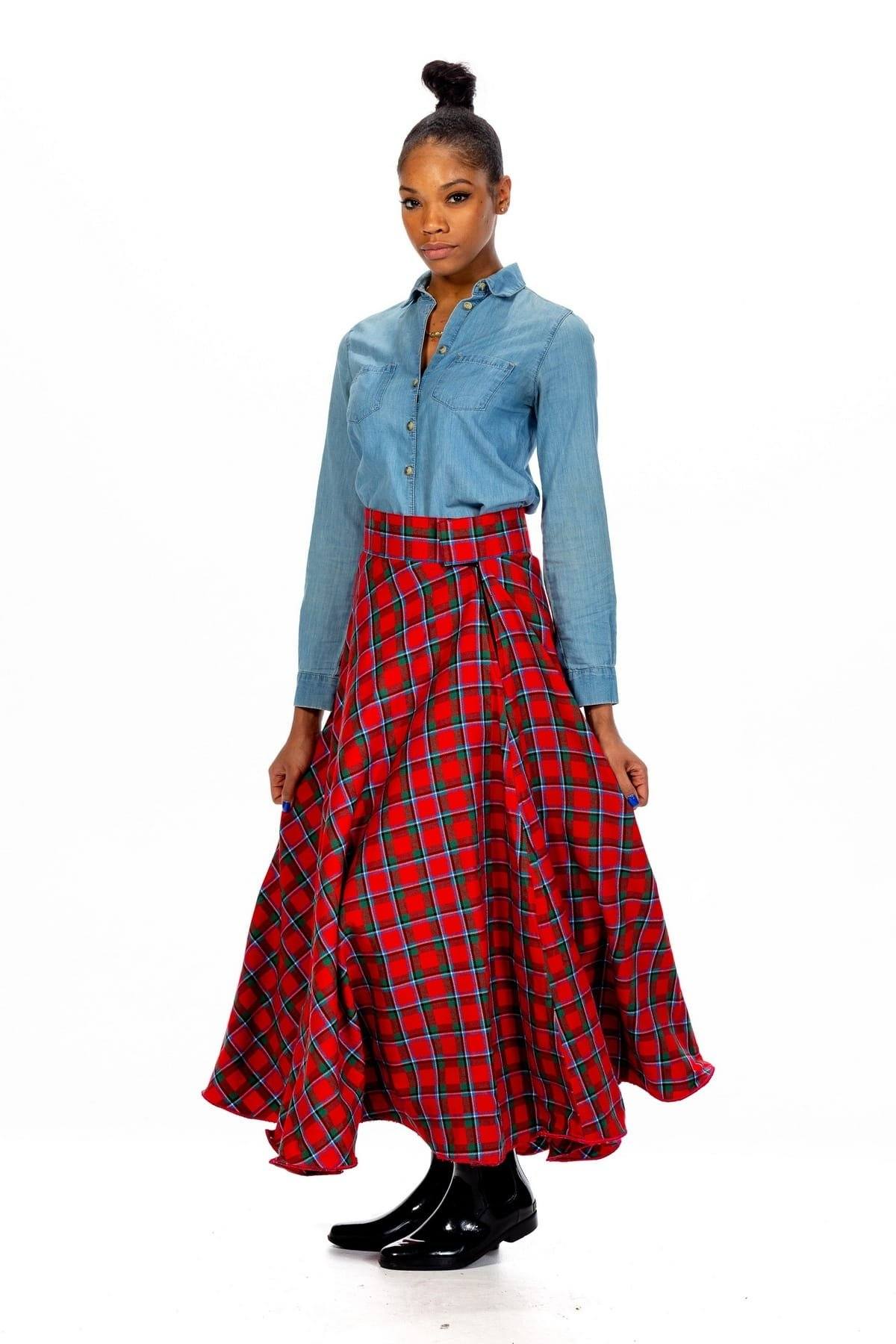 Pleated Everyday Skirt – Relaxed Fit & Classic Style