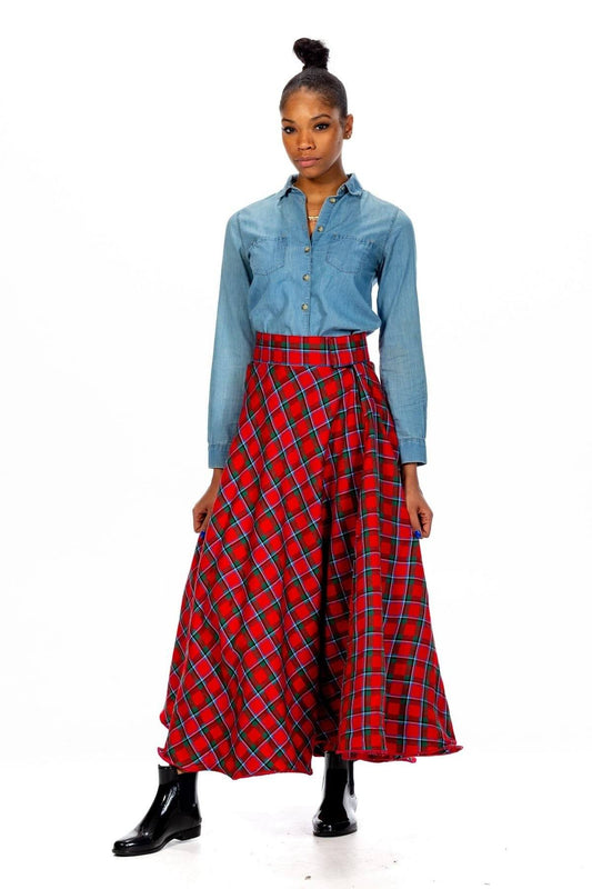 Pleated Everyday Skirt – Relaxed Fit & Classic Style