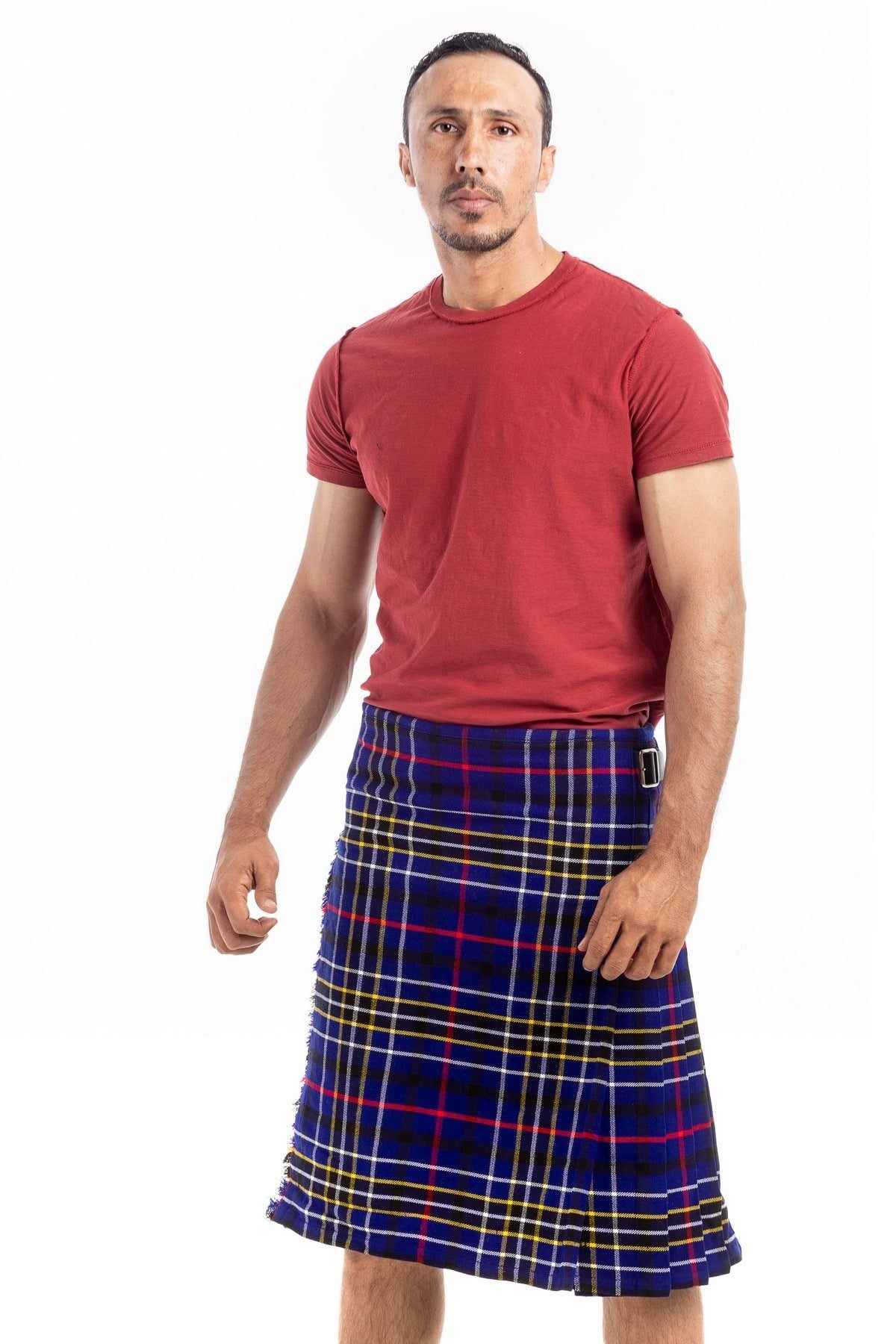 Modern Blue Bespoke Kilt - Limited
