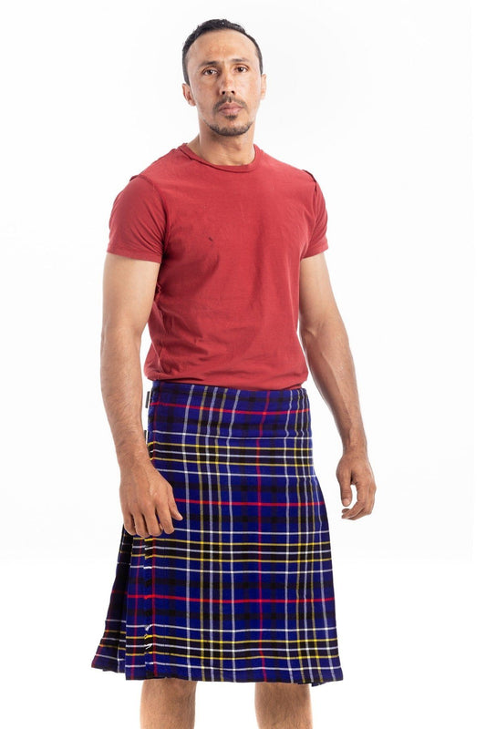 Modern Blue Bespoke Kilt - Limited
