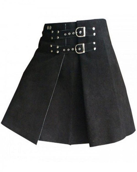 Roman Gladiator Warrior Leather Kilt