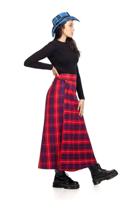 Heritage Wrap Skirt – Adjustable Waist & Modest Drape