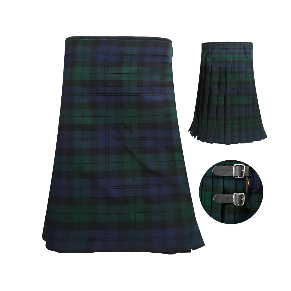 Black Watch Traditional Scottish Kilt