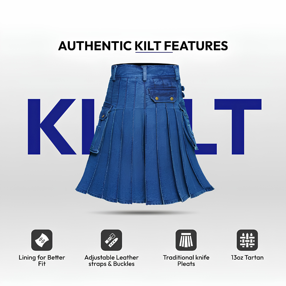 Ironcraft Denim Tactical Kilt