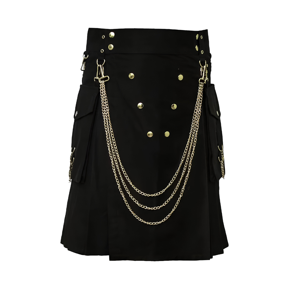 Trinity Chain Gothic Utility Kilt