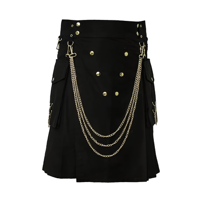 Trinity Chain Gothic Utility Kilt