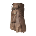 Desert Khaki Tactical Cotton Kilt