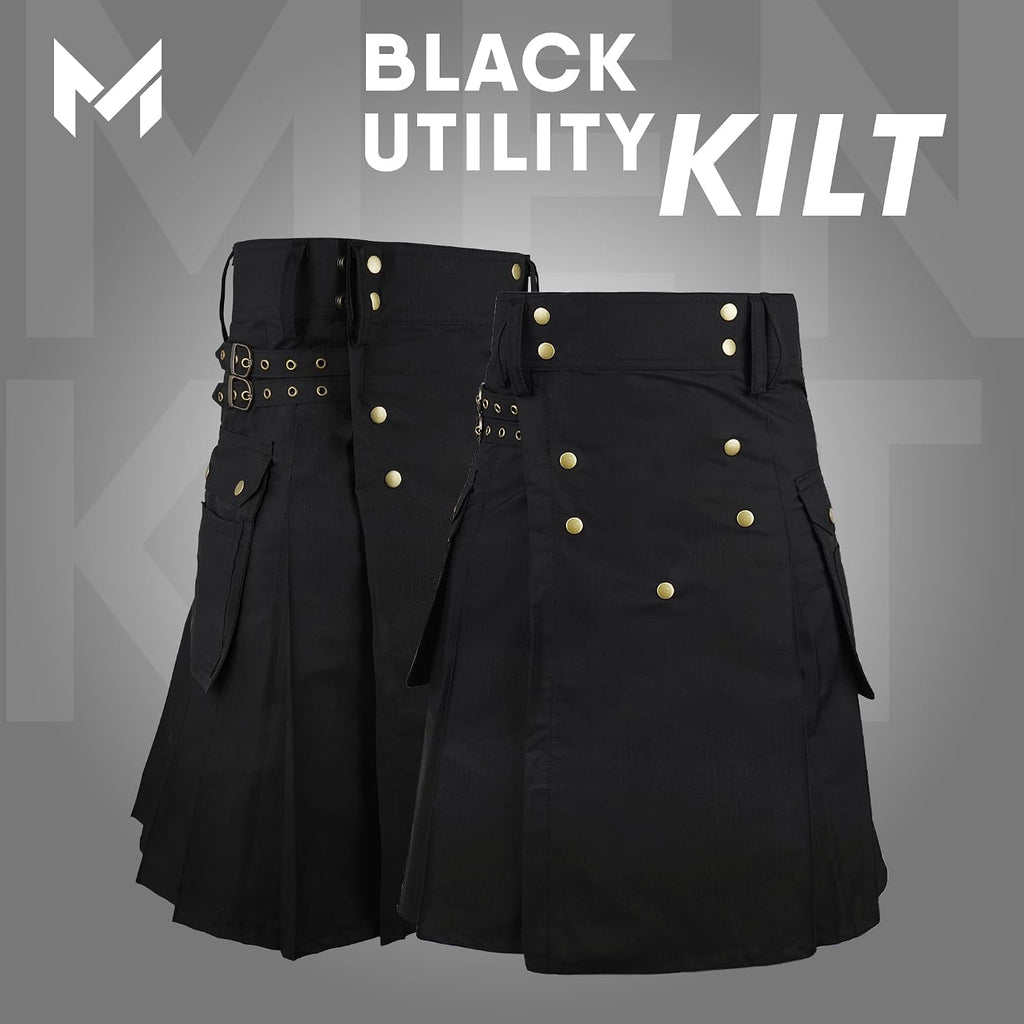 McWilliams Kilt for Men - Scottish Hybrid Sports Utility Mens Kilt | Stylish Kilts for Casual Wear