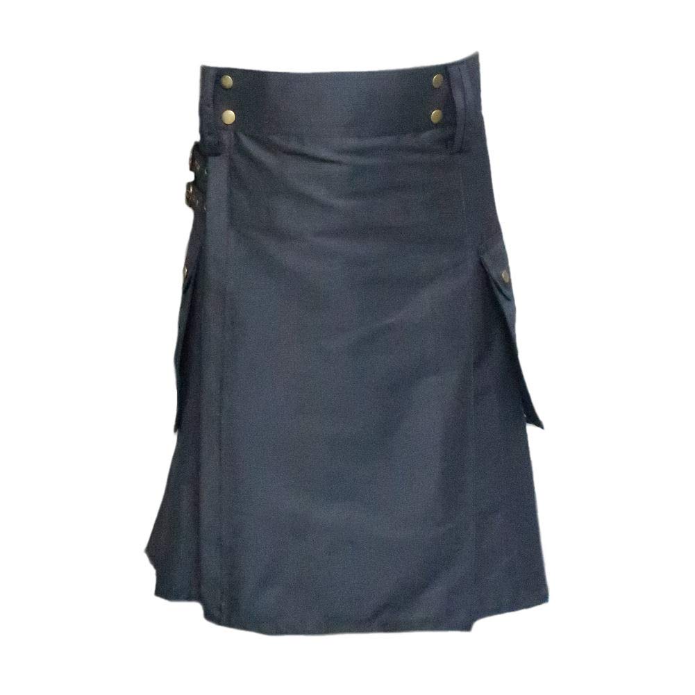 Tartanista Men's Heavy Cotton Utility/Wilderness Kilt (Length: 24 Inch)