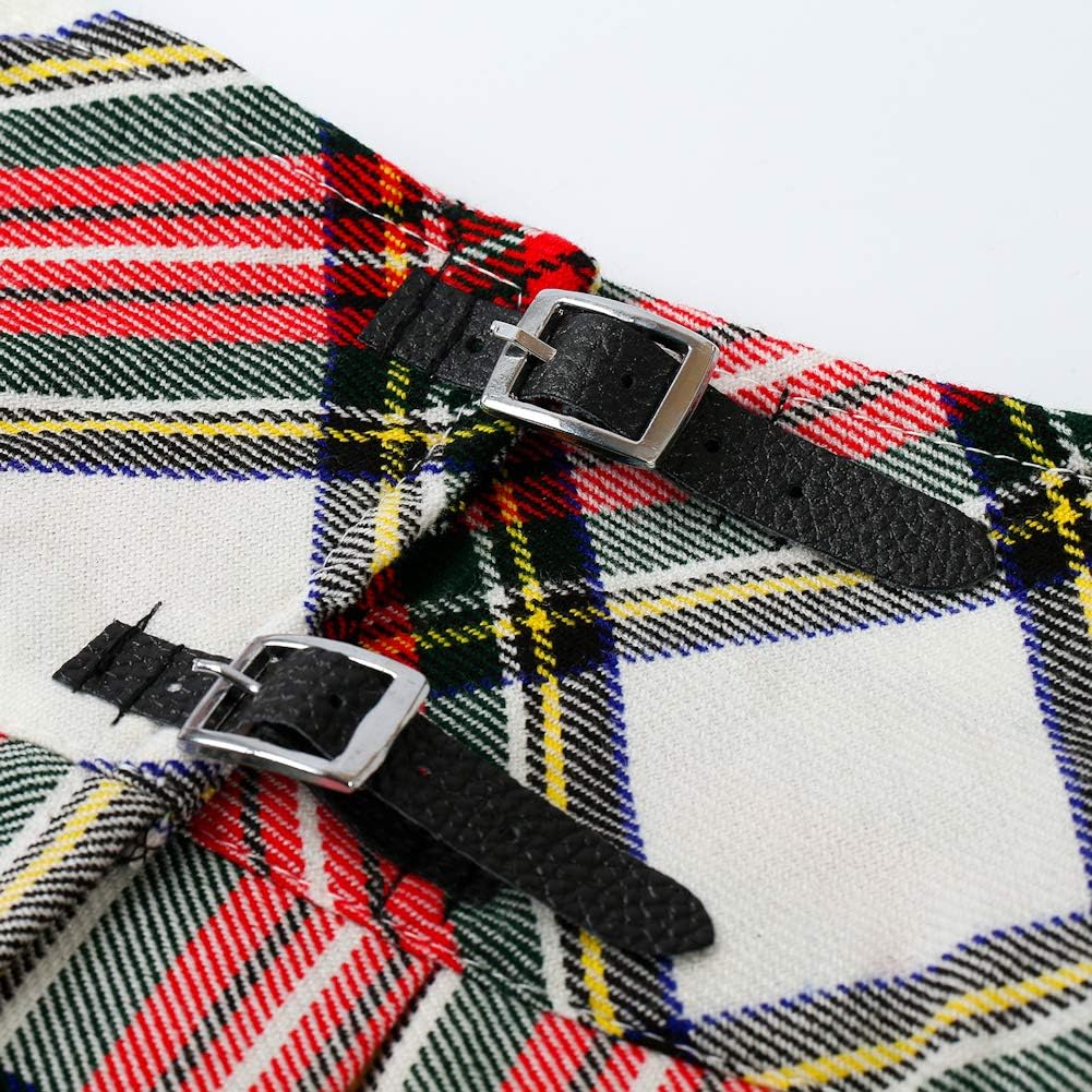 Tartanista Womens Scottish Tartan 16.5" Length Mini Kilt Skirt and Pin - 6-28