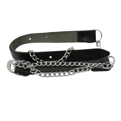 Masonic Badge Black Leather Sporran