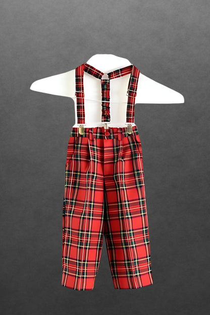 Boy's Tartan Braces