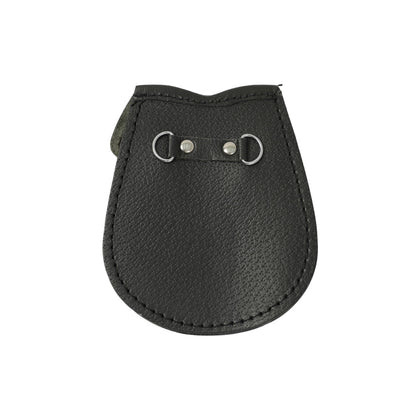 Boys White Rabbit Fur Sporran Pouch With Thistle Badge