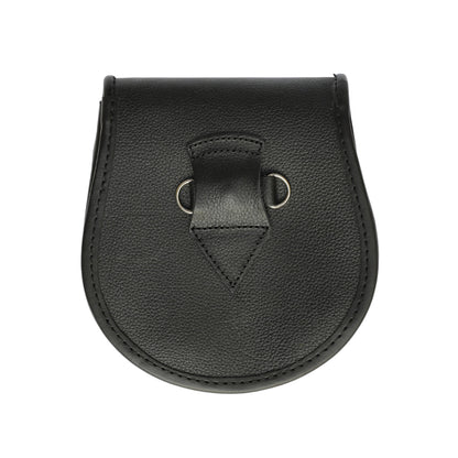 Celtic Cantle Leather Semi Dress Sporran