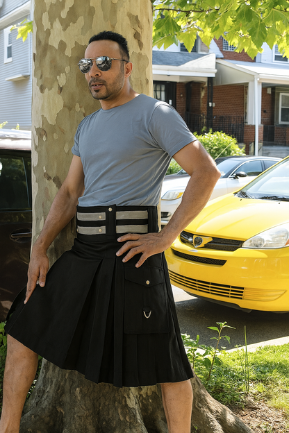 Street Style Utility Kilt