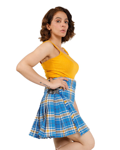 Classic Buckle-up Pleat Kilt