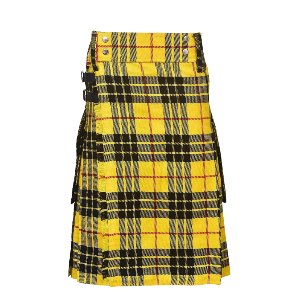 Men’s Macleod Tartan Utility Kilt Deluxe