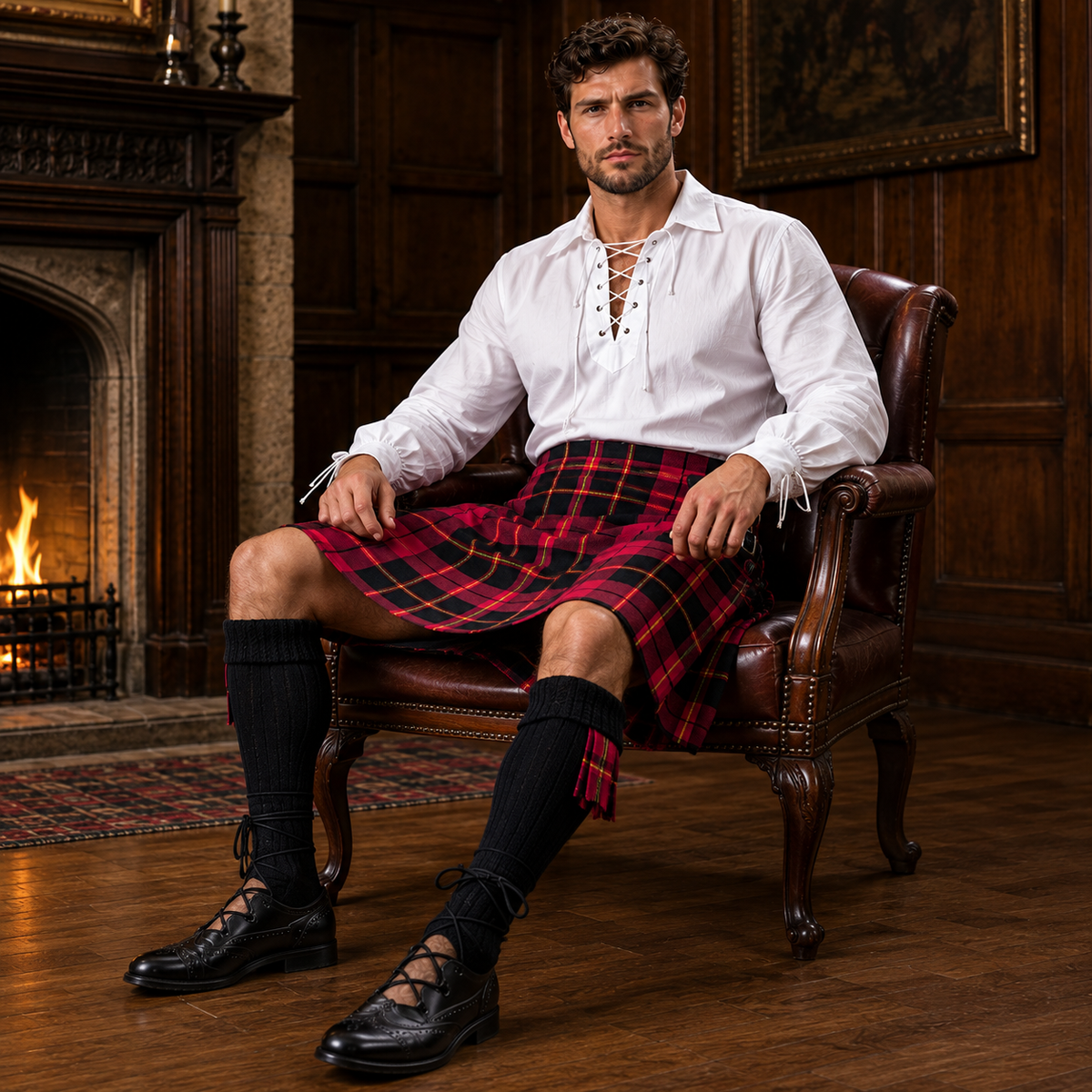 Wallace Tartan Kilt