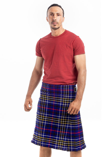 Modern Blue Bespoke Kilt - Limited